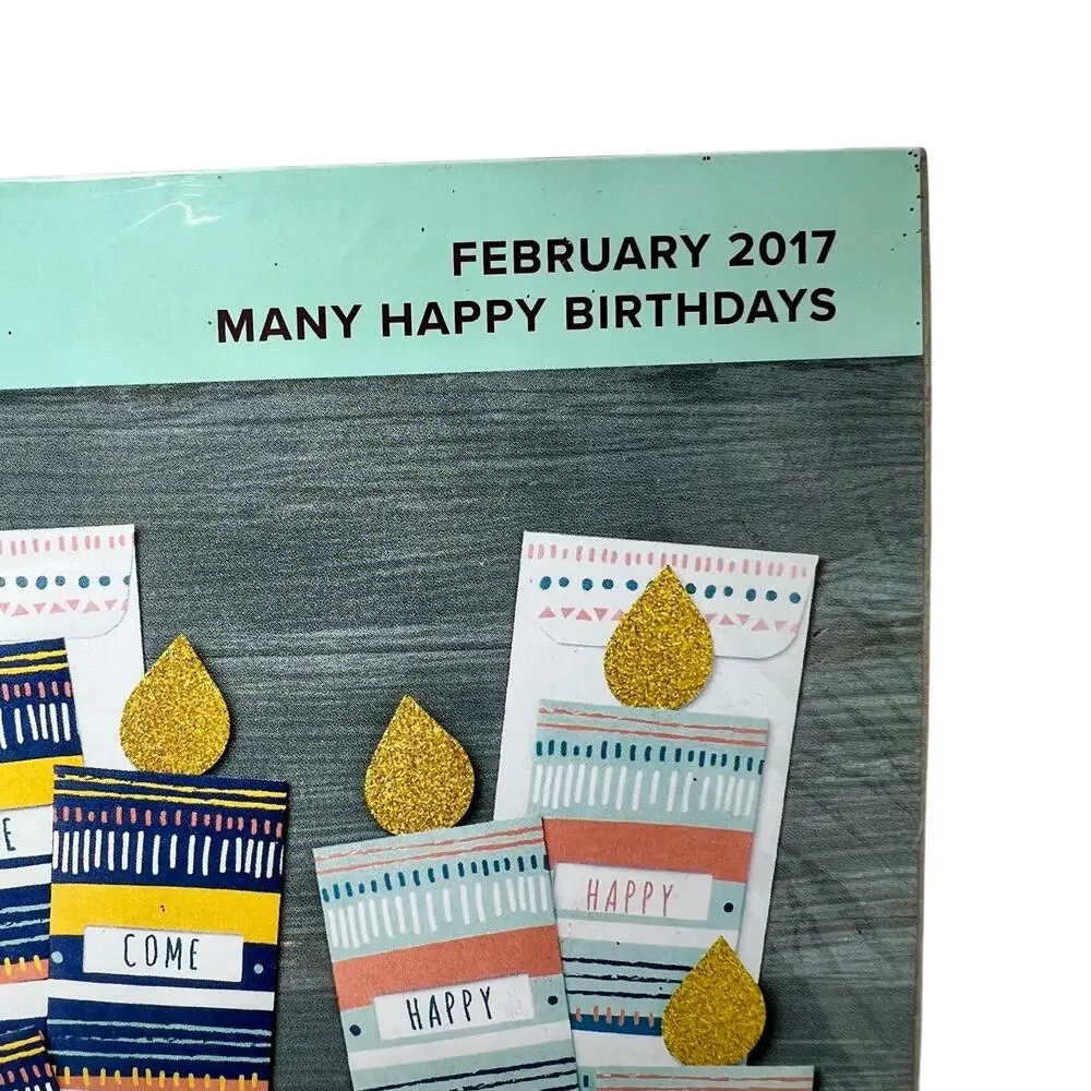 STAMPIN UP Paper Pumpkin Many Happy Birthdays Card Kit Feb 2017 Sealed 9 Cards
